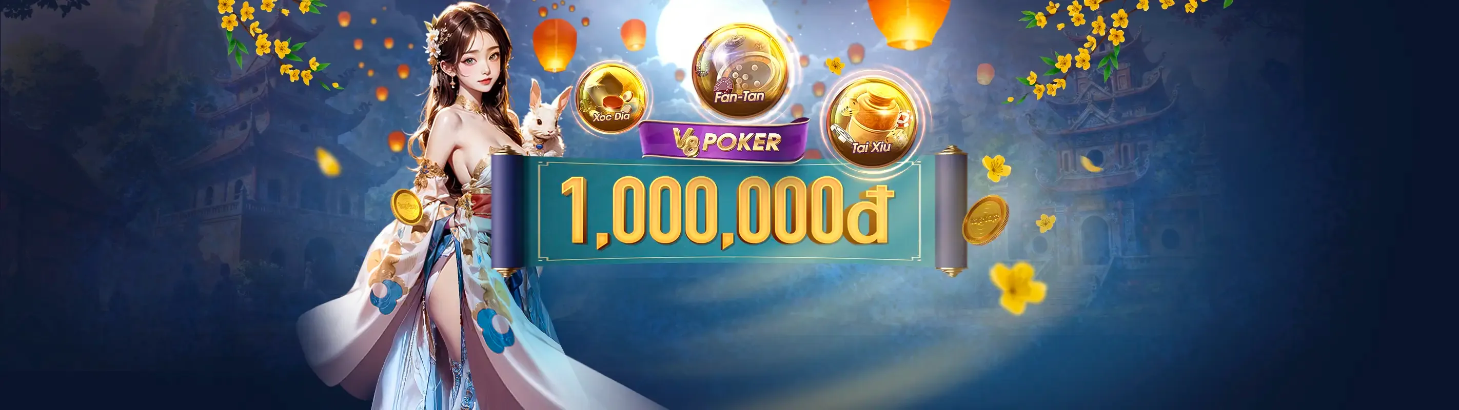 Hình ảnh chào mừng V8BET Nổ Hũ